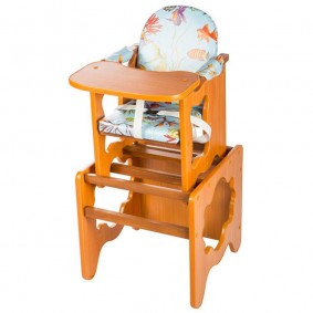 children's wooden chair decor photo