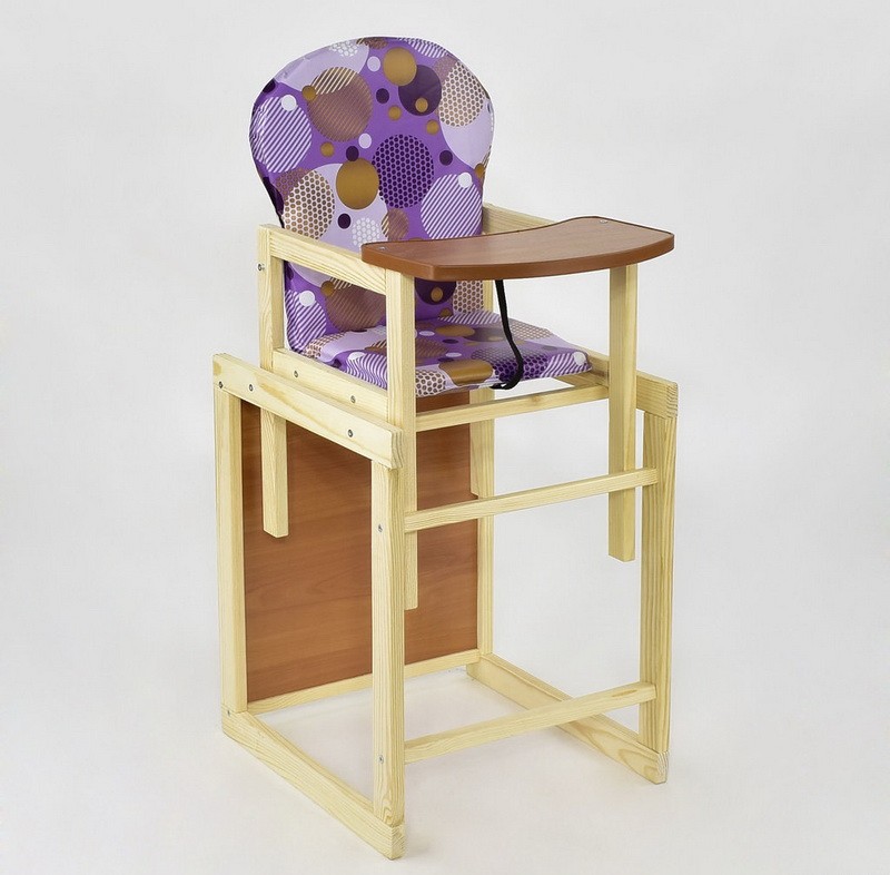 children's wooden highchair