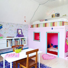 coin des enfants dans la chambre design photo