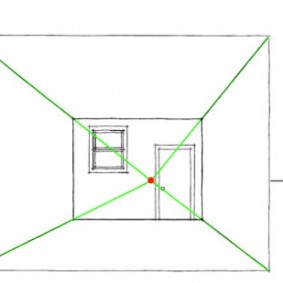 Dessiner une esquisse à la manière de points convergents