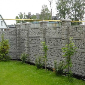 Gas pipe over the country fence