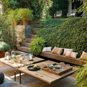 Tables de jardin d'extérieur