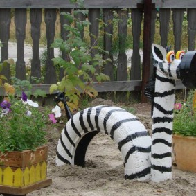 Artisanat de jardin à partir de pneus de voiture