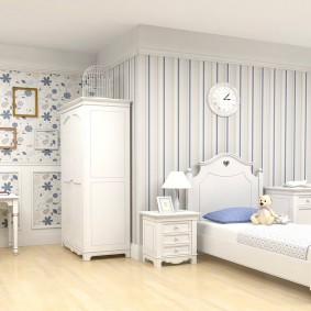 Mobilier lumineux pour une chambre d'enfant