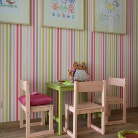 chaises en bois pour petits enfants