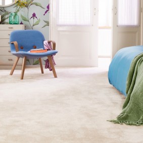 Tapis de couleur unie