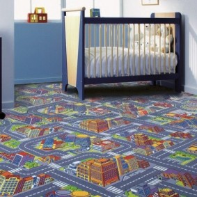 Tapis à la mode pour la chambre du garçon