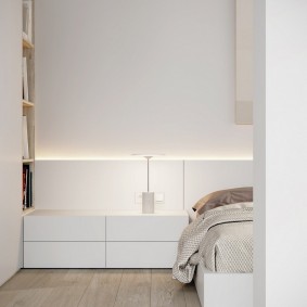 Chambre de style minimaliste