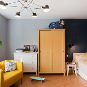 Chambre élégante pour un adolescent moderne