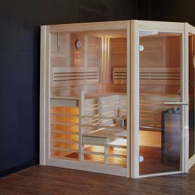 Sauna modulaire finlandais