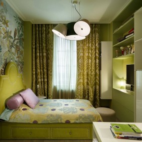 L'intérieur d'une chambre d'enfant confortable