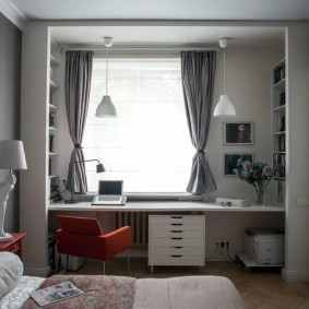 Chambre d'adolescent dans un appartement moderne