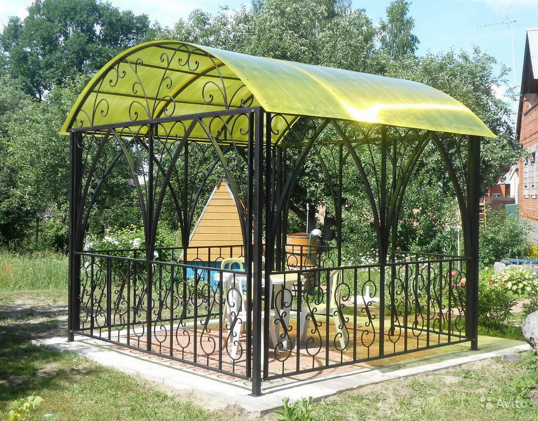 gazebo en fer forgé design photo