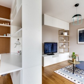 apartment of 40 sq m interior photo