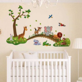 autocollants pour photo de chambre d'enfant