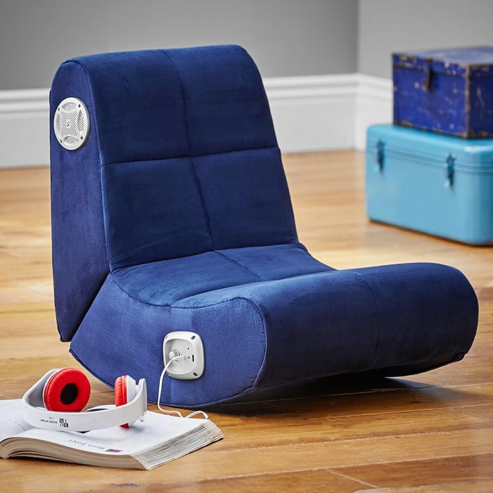 Fauteuil bleu pour garçon adolescent