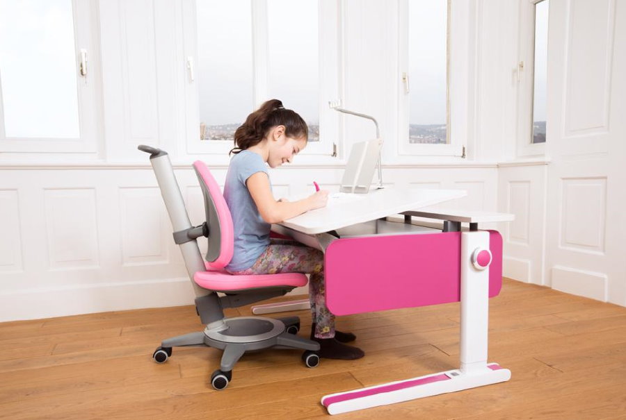 Transformateur de bureau scolaire complet avec chaise orthopédique