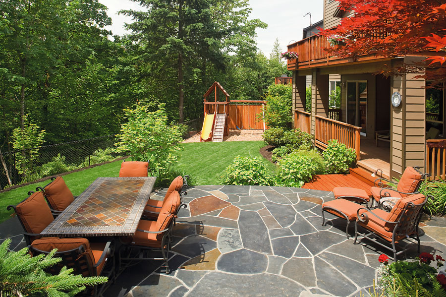 Stone playground for rest on a plot of 6 acres