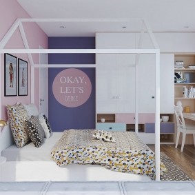 décor de chambre d'enfant moderne