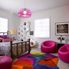 photo de décoration de chambre d'enfants moderne