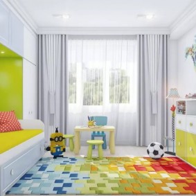 photo d'intérieur de chambre d'enfants moderne