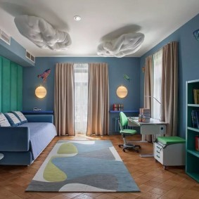 idées de photo de chambre d'enfants modernes