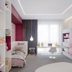 photo de conception de chambre d'enfants moderne