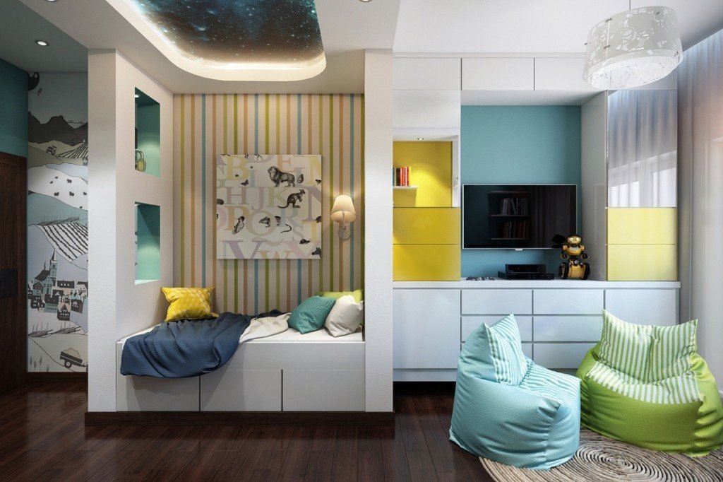 chambre d'enfant moderne