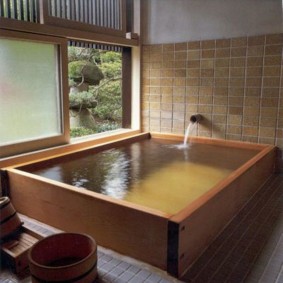 salle de bain de style japonais