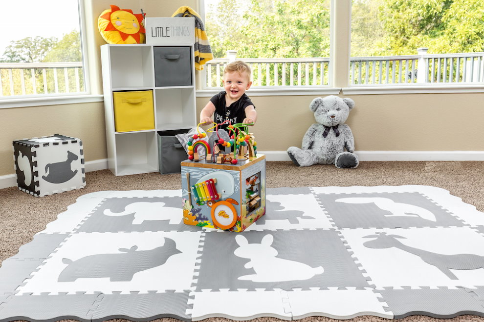 Aire de jeux douce pour chambre d'enfants