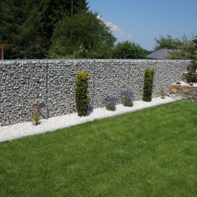 gabion clôture photo design