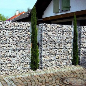 clôture de gabion