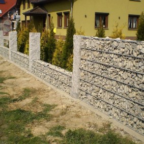 clôture des idées de conception de gabions