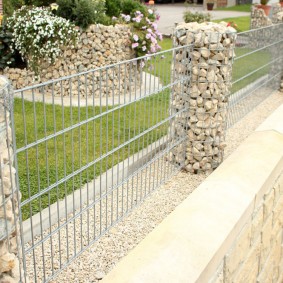 options de clôture de gabion