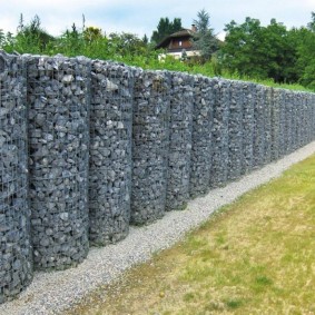 gabion clôture idées vues