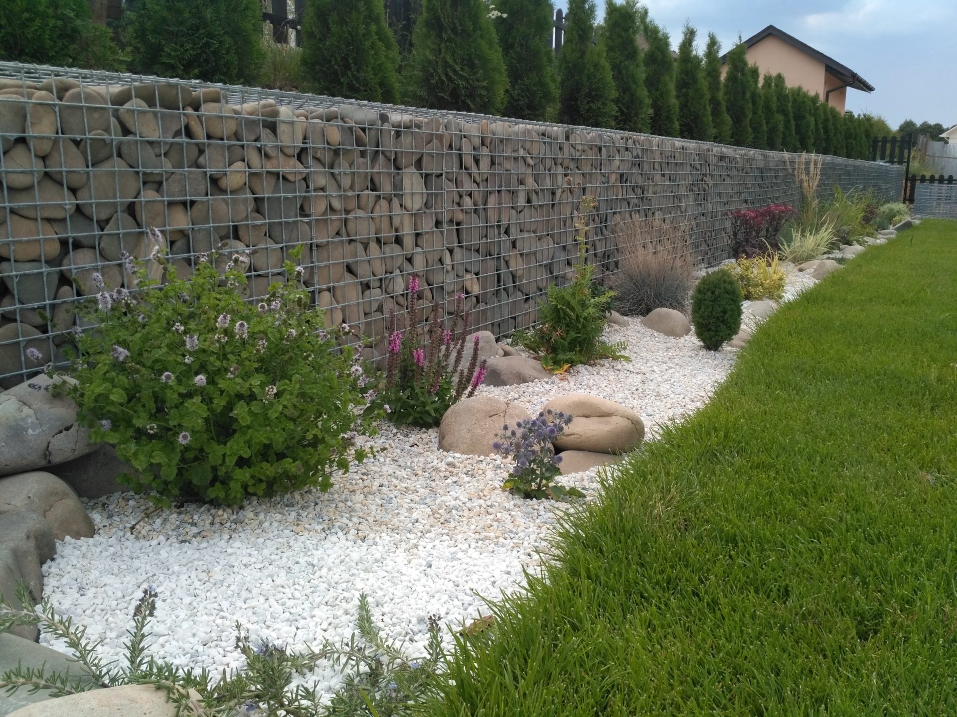 clôture de gabion