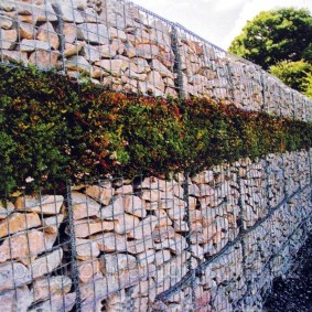 gabion clôture photo design