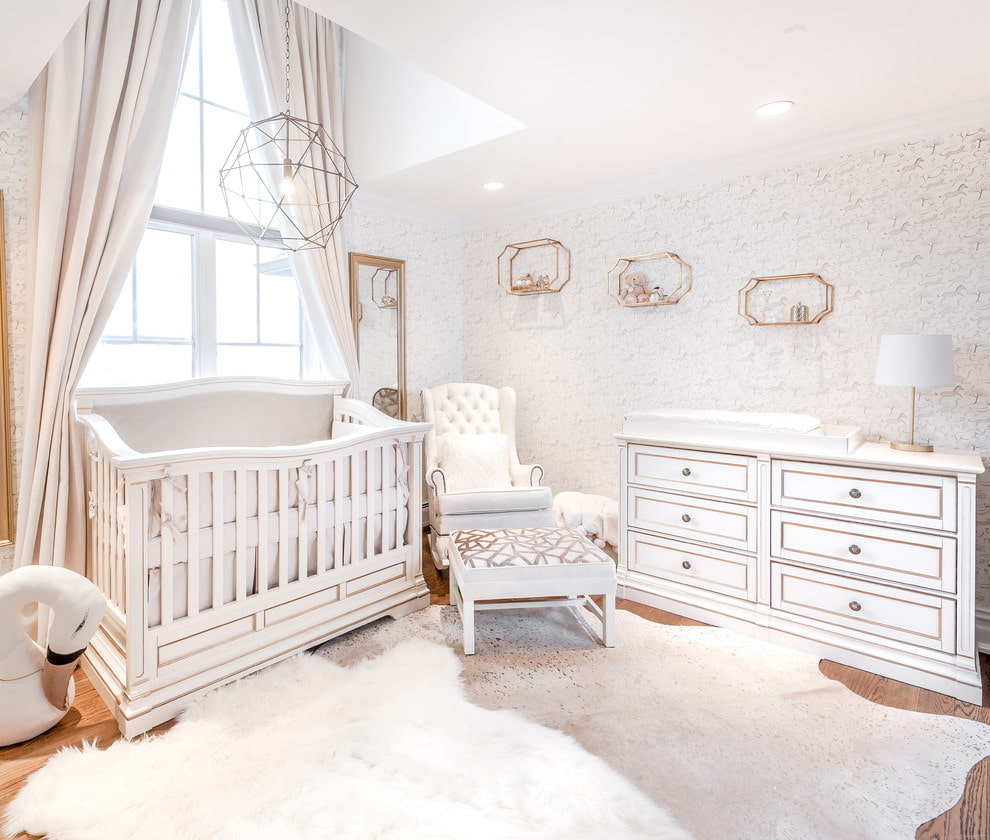 Chambre lumineuse pour un petit enfant