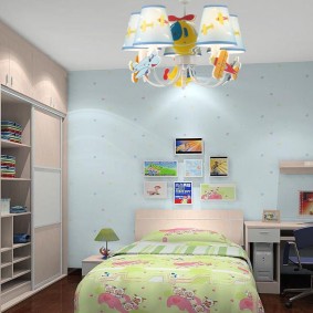 décor d'éclairage pour enfants