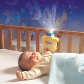 décor de photo de lumières de bébé