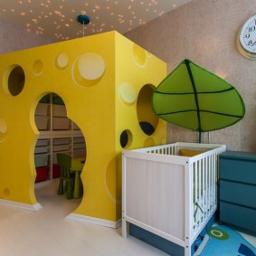 décor de maisonnette pour enfants