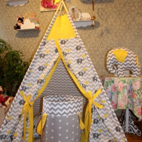 cabane pour enfants photo d'intérieur