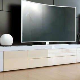 Meuble TV blanc