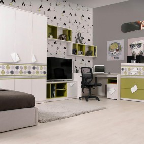 Conception d'une chambre d'ado avec mobilier modulable