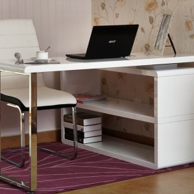 Table pliante pour un bureau