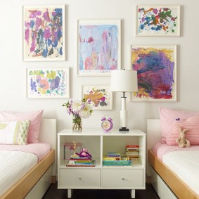 tableaux pour les vues des chambres d'enfants