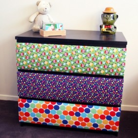 dresser for a children's room photo decor