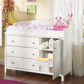 dresser for a nursery