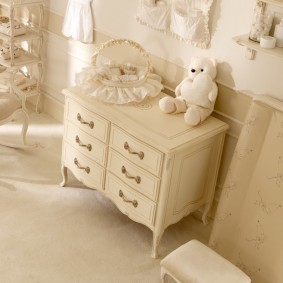 dresser for a children's room design photo