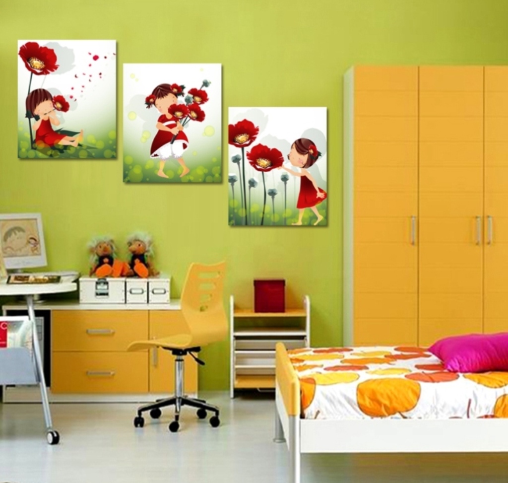 peintures modernes pour enfants